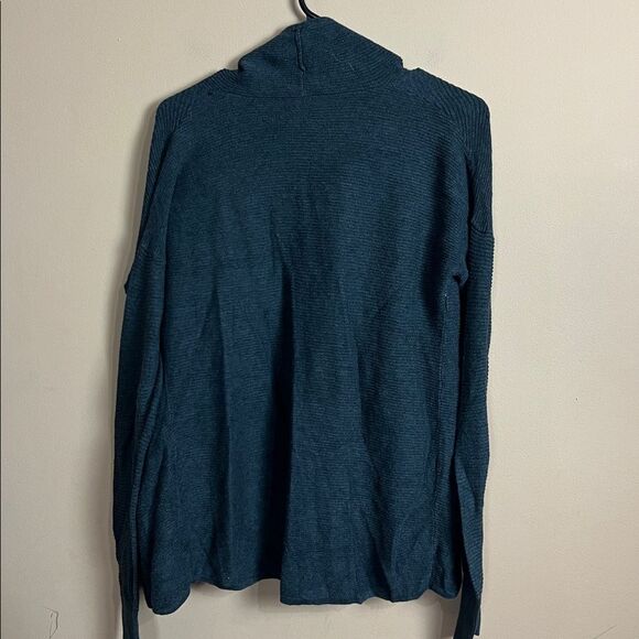 Express Women’s Size Medium Dark Gray Drape Open Front Cardigan - Picture 4 of 4